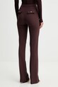 Oblačila Hlače Elisabetta Franchi PA14157E2 bordo