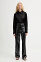 ISABELLE BLANCHE pantaloni IS25FW.P030.T006 negru AW25