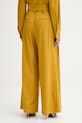 Oblečenie Nohavice s prímesou vlny ISABELLE BLANCHE IS25FW.P036.T002 žltá