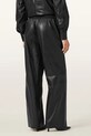 AllSaints pantaloni de piele ASH negru W028TD