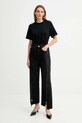 Τζιν παντελόνι AllSaints FRANKIE W035ED μαύρο AW25