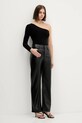 Abercrombie & Fitch spodnie KI156.5561.900 czarny AW25