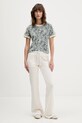 Juicy Couture spodnie dresowe JCSEBJ001G.692 beżowy AW25