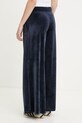 Odzież Juicy Couture damskie bawełniane YUKA WIDE LEG JCBBJ225803 granatowy