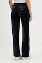 Oblečenie Velúrové tepláky Juicy Couture JCGBJ225010 tmavomodrá
