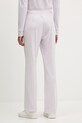 Odzież Juicy Couture spodnie dresowe welurowe JCWBJ225307 fioletowy