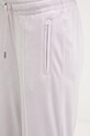 Juicy Couture spodnie dresowe welurowe fioletowy JCWBJ225307