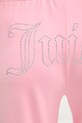 Juicy Couture spodnie dresowe welurowe różowy JCWBJ225307