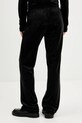 Odzież Juicy Couture spodnie dresowe welurowe JCWBJ225307 czarny