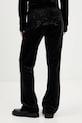 Îmbrăcăminte Juicy Couture pantaloni de trening din velur JCWBJ225307 negru