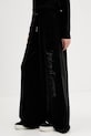 Βελούδινο παντελόνι φόρμας Juicy Couture μαύρο JCWBJ225309