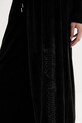Juicy Couture spodnie dresowe welurowe JCWBJ225309 czarny