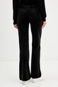 Odzież Juicy Couture spodnie dresowe welurowe JCWBJ225311 czarny