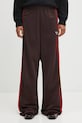 Панталон Martine Rose Wide Leg Trackpant 167JT12722 кафяв AW25
