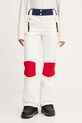 Lyžiarske nohavice Rossignol JCC látka biela RLOWP13