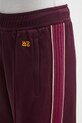 Wales Bonner spodnie dresowe Mantra Track Pants bordowy WA25JE02.JE10.350