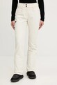 Descente spodnie narciarskie INSULATED PANTS tkanina beżowy DW5FLP05LU