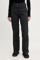 Descente spodnie narciarskie INSULATED PANTS tkanina czarny DW5FLP06LU