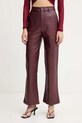 Bardot spodnie high bordowy 60077PB