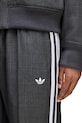 Kalhoty s příměsí vlny adidas Originals x Wales Bonner Wool Pant KB2318 šedá