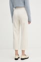 Odzież United Colors of Benetton spodnie bawełniane 494BDE02I beżowy