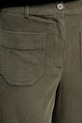 United Colors of Benetton spodnie bawełniane zielony 494BDE02I