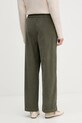 Odzież United Colors of Benetton spodnie bawełniane 494BDF0A7 zielony
