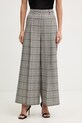 Twinset spodnie tkanina szary 252TP2184