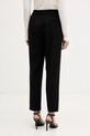 Odzież Sisley spodnie 41YPLF043 czarny