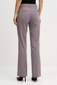 Ρούχα Παντελόνι από μείγμα μαλλιού Sisley 41YPLF083 μωβ