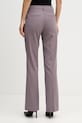 Ρούχα Παντελόνι από μείγμα μαλλιού Sisley 41YPLF083 μωβ
