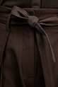 Nohavice Sisley hnedá 4ETSLF082