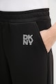 Dkny pantaloni de trening KNIT PANTS negru P5MF7CNZ