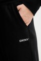Dkny spodnie dresowe LOGO TERRY czarny DP5P3632