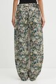 Odzież GANNI spodnie Tapestry Jacquard W0777 zielony