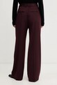 Odzież Filippa K spodnie z dodatkiem wełny 32511.FK bordowy