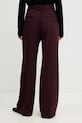 Odzież Filippa K spodnie z dodatkiem wełny 32511.FK bordowy