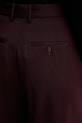 Filippa K spodnie z dodatkiem wełny bordowy 32511.FK