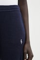 Sporty & Rich spodnie wełniane SRC Cashmere granatowy PA02764302BL106