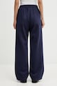 Odzież Sporty & Rich spodnie dresowe bawełniane Syracuse PA05566328BL106 granatowy