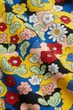 Fete Mini Rodini pantaloni de trening din bumbac pentru copii Flowers 2563010200 galben