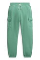 Дитячі спортивні штани Polo Ralph Lauren трикотаж зелений 313970991001