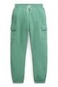 Polo Ralph Lauren pantaloni de trening pentru copii tricotaj verde 313970991001