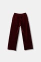 Guess spodnie dresowe dziecięce J4RQ16.K0232.9BYA bordowy AW25