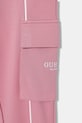 Dziewczynka Guess spodnie dresowe dziecięce J5YB04.KCY62.9BYA różowy