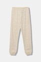 Детски памучен спортен панталон Guess памук бежов J5YQ13.KAD74.9BYA