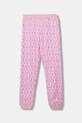 Детски памучен спортен панталон Guess памук розов J5YQ13.KAD74.9BYA