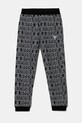 Dječji pamučni donji dio trenirke Guess J5YQ13.KAD74.9BYA crna AW25