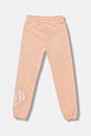 Guess pantaloni de trening din bumbac pentru copii K5YQ15.KAD74.9BYA portocaliu AW25
