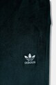 Otroški spodnji del trenirke adidas Originals zelena JX2841